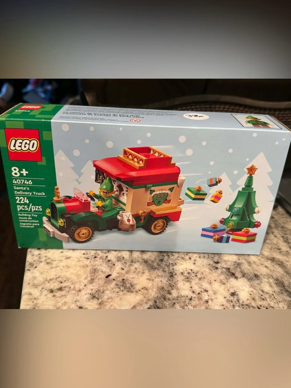 LEGO Santa's Delivery Truck Holiday Building Set - Red & Green